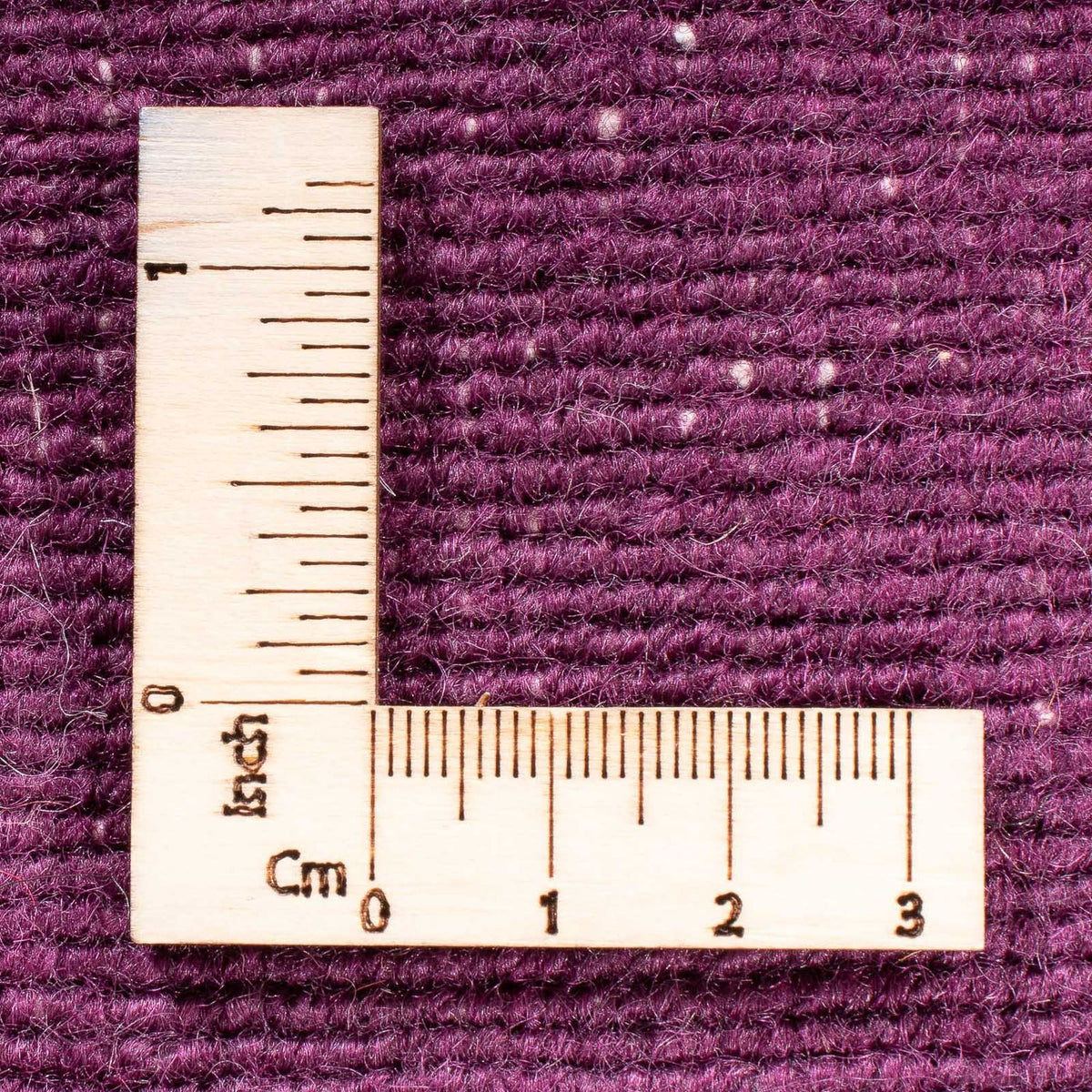 Biegacz Dywan Gabbeh - Miękki - 245 x 85 cm - fioletowy