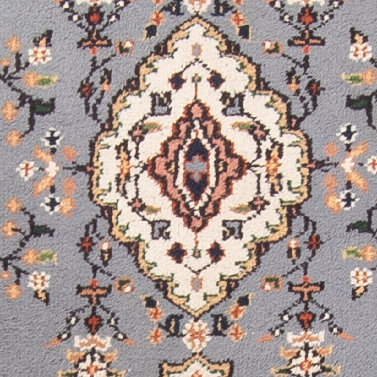 Biegacz Orientalny dywan - Indus - 400 x 80 cm - jasnoniebieski