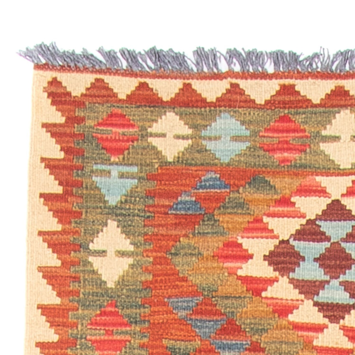 Biegacz Dywan Kelim - Splash - 300 x 80 cm - wielokolorowy