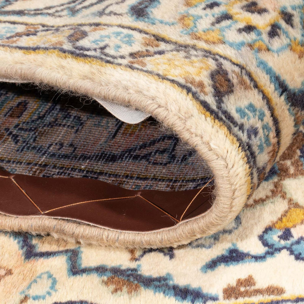 Dywan perski - Keshan - 150 x 100 cm - beżowy