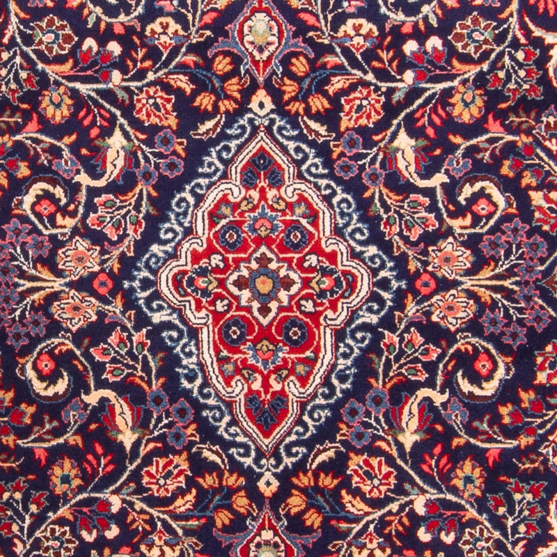 Dywan perski - Klasyczny - 211 x 137 cm - ciemnoniebieski