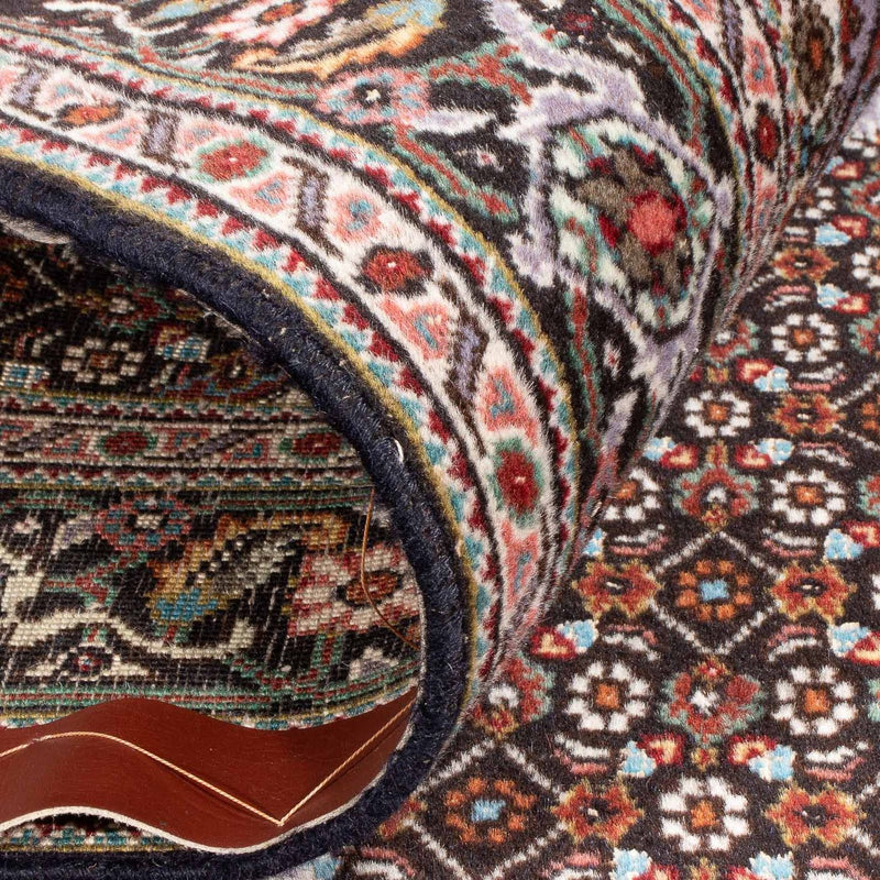 Dywan perski - Tabriz - Królewski - 152 x 100 cm - czarny