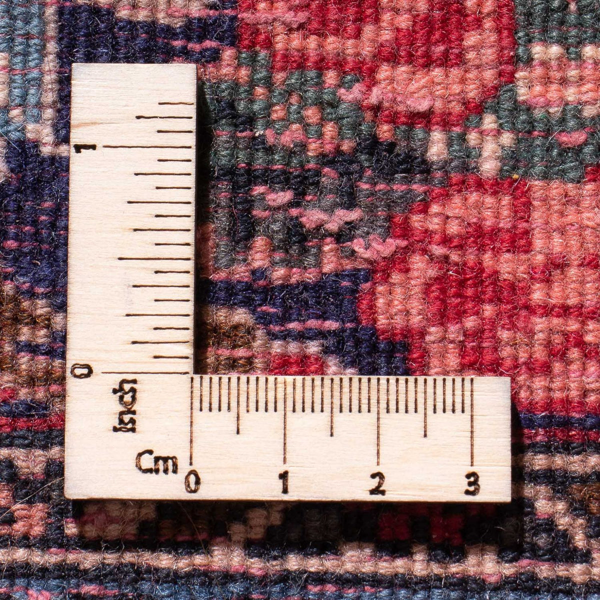 Dywan perski - Bijar - 225 x 135 cm - wielokolorowy