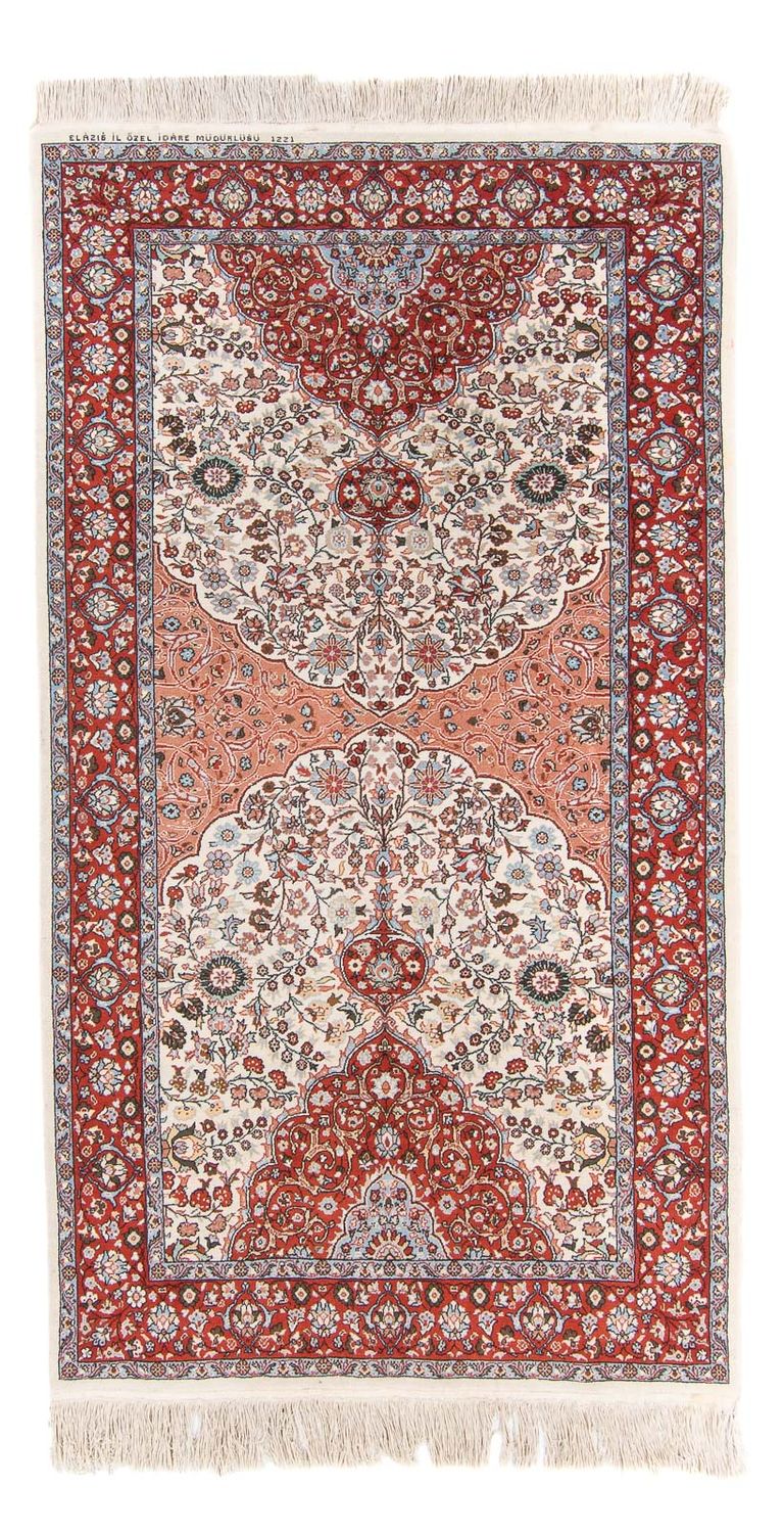 Orientalny dywan - Hereke - 215 x 120 cm - wielokolorowy