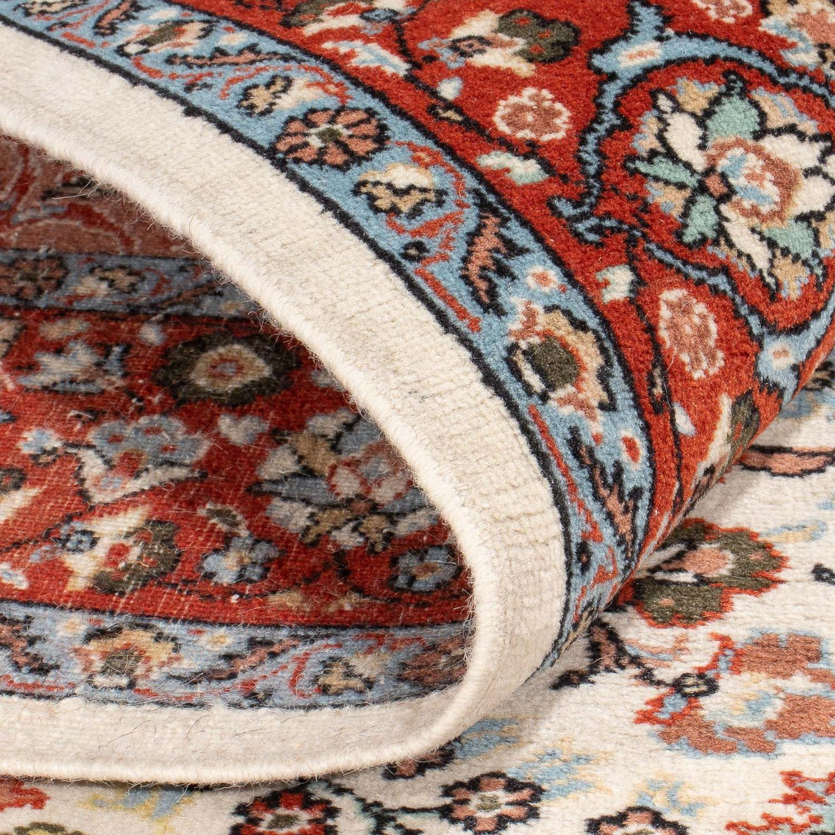 Orientalny dywan - Hereke - 215 x 120 cm - wielokolorowy