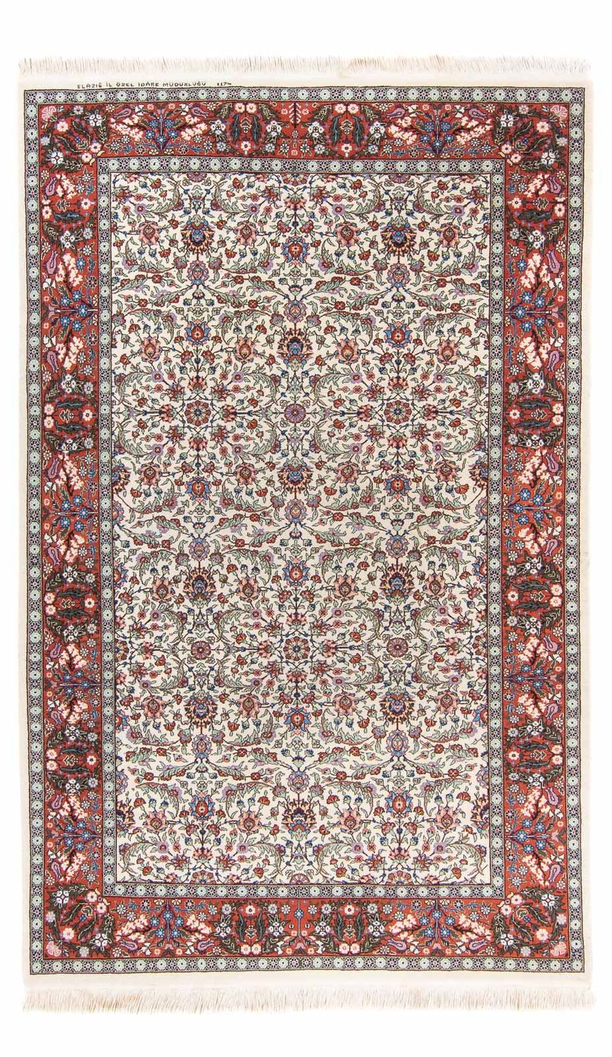 Orientalny dywan - Hereke - 230 x 143 cm - beżowy