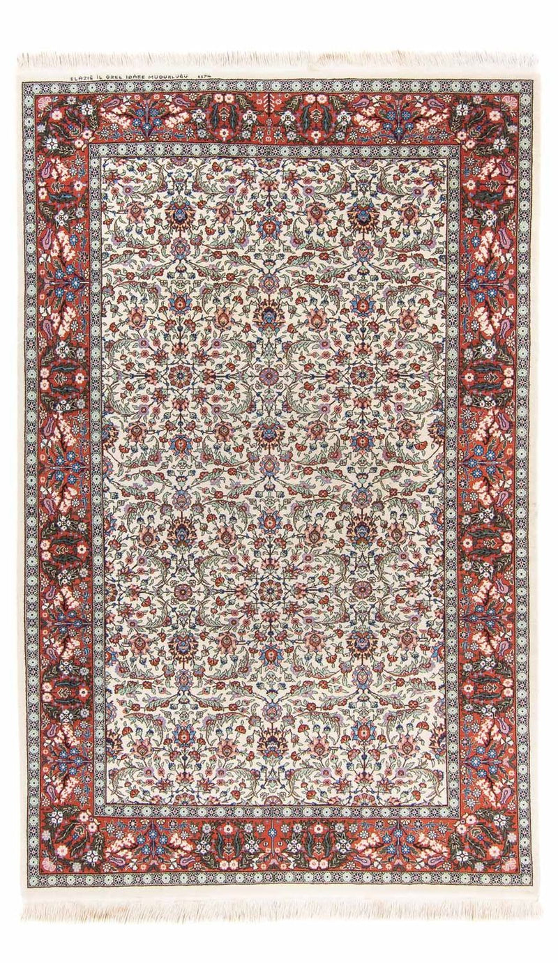 Orientalny dywan - Hereke - 230 x 143 cm - beżowy