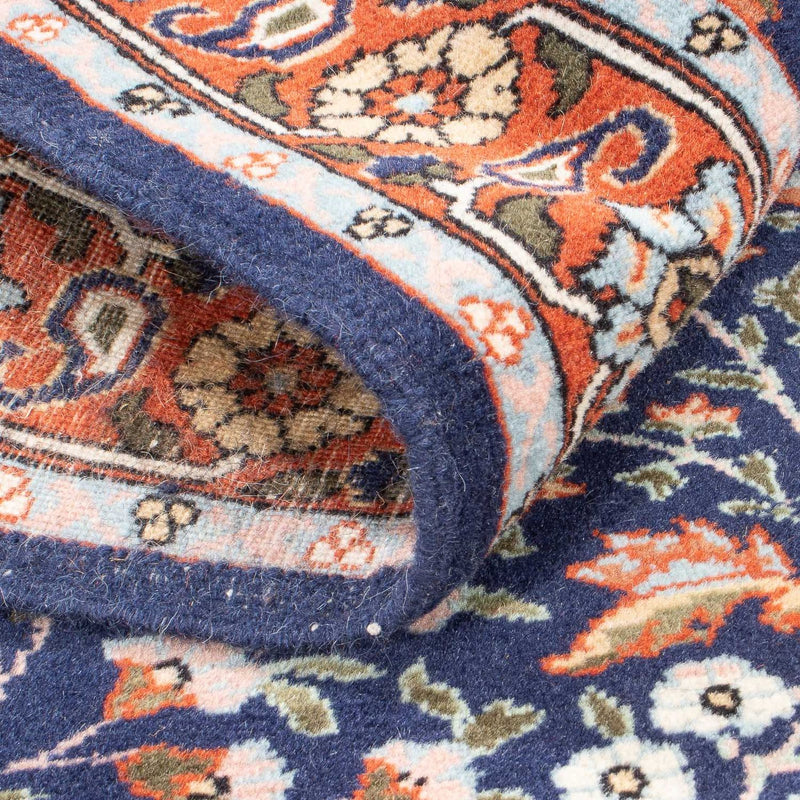 Orientalny dywan - Hereke - 107 x 82 cm - ciemnoniebieski