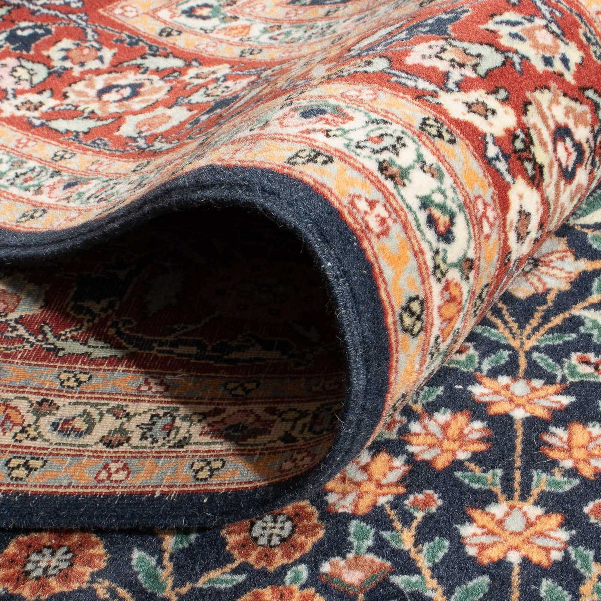 Orientalny dywan - Hereke - 285 x 202 cm - ciemnobrązowy