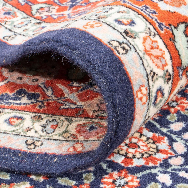 Orientalny dywan - Hereke - 230 x 176 cm - ciemnoniebieski