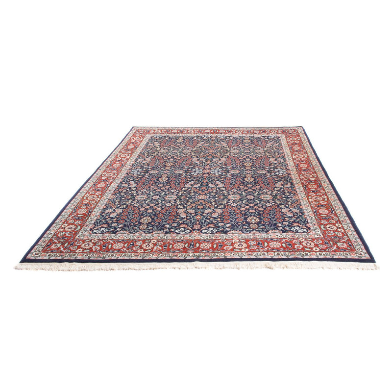 Orientalny dywan - Hereke - 230 x 176 cm - ciemnoniebieski