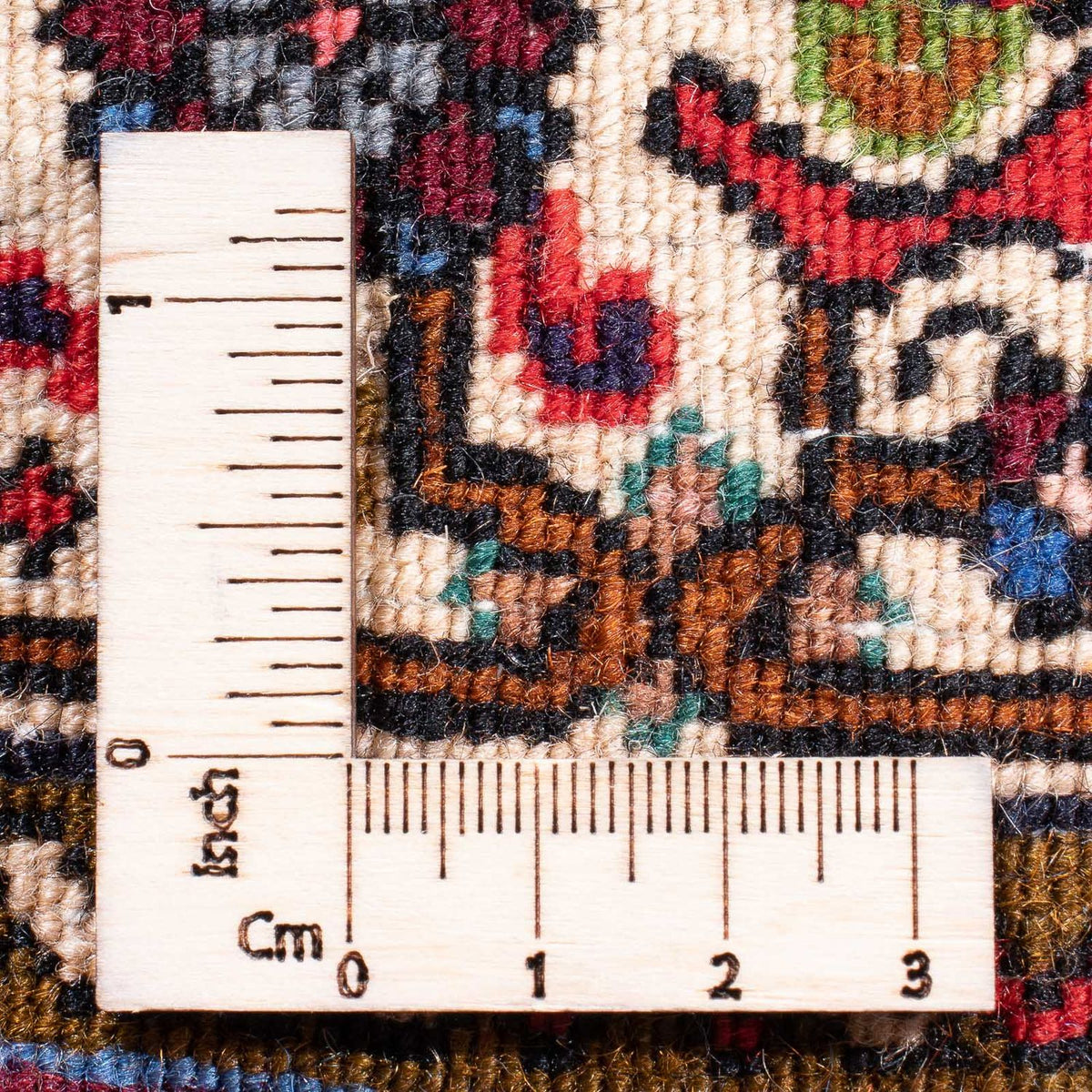 Dywan perski - Bijar - 170 x 114 cm - czerwony