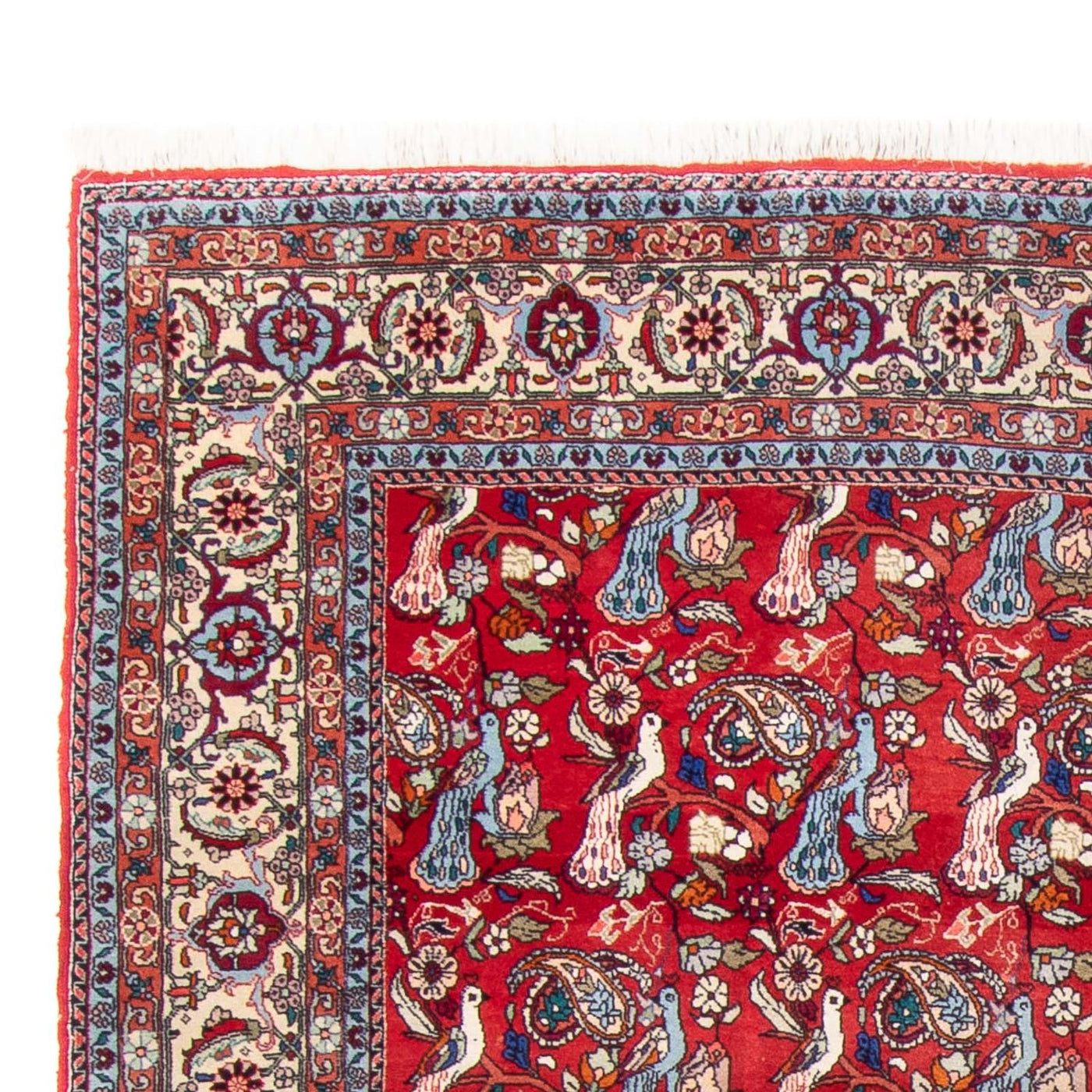 Dywan perski - Bijar - 280 x 180 cm - czerwony