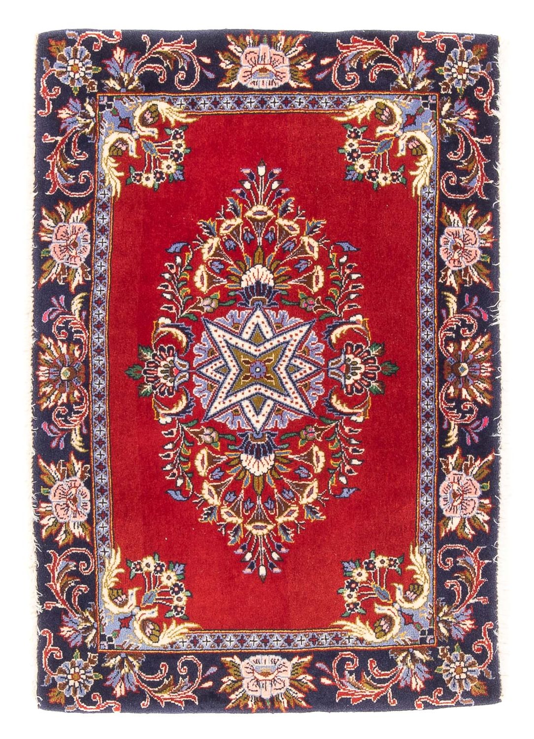Dywan perski - Tabriz - 98 x 65 cm - czerwony