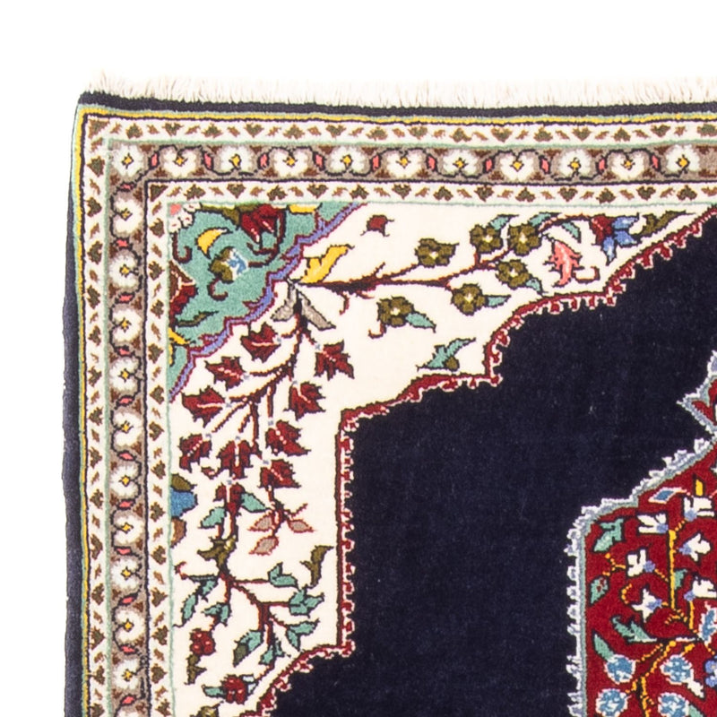 Dywan perski - Tabriz - Królewski - 96 x 76 cm - ciemnoniebieski