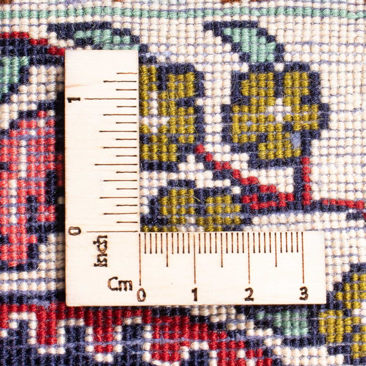 Dywan perski - Tabriz - Królewski - 96 x 76 cm - ciemnoniebieski