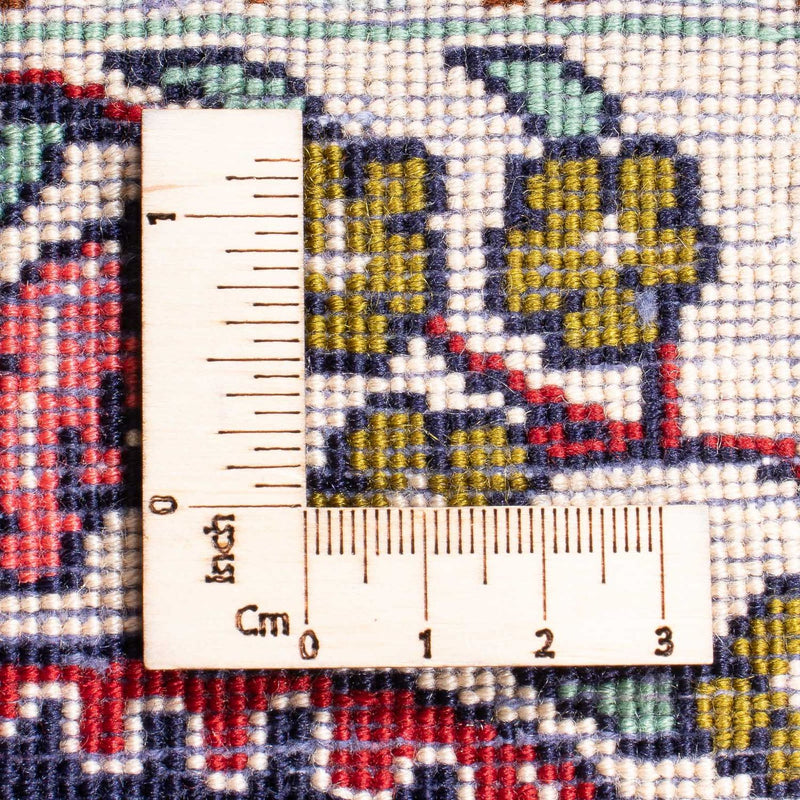 Dywan perski - Tabriz - Królewski - 96 x 76 cm - ciemnoniebieski