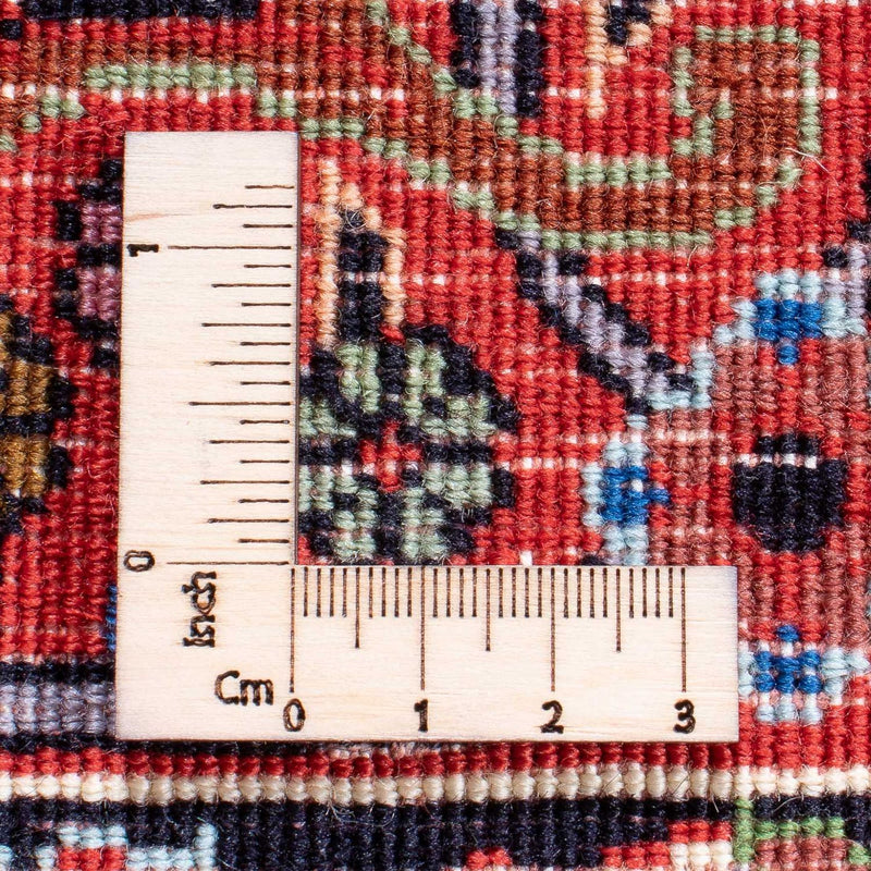 Dywan perski - Bijar - 346 x 252 cm - czerwony