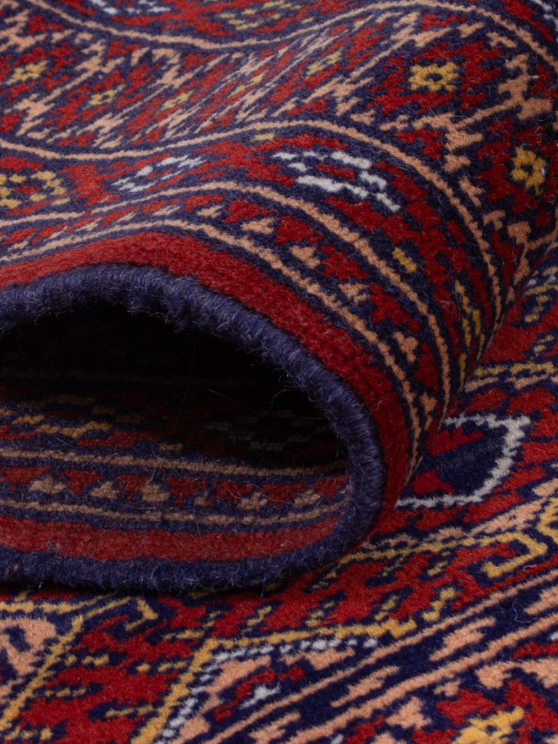 Biegacz Dywan turkmeński - 300 x 82 cm - karmelowy