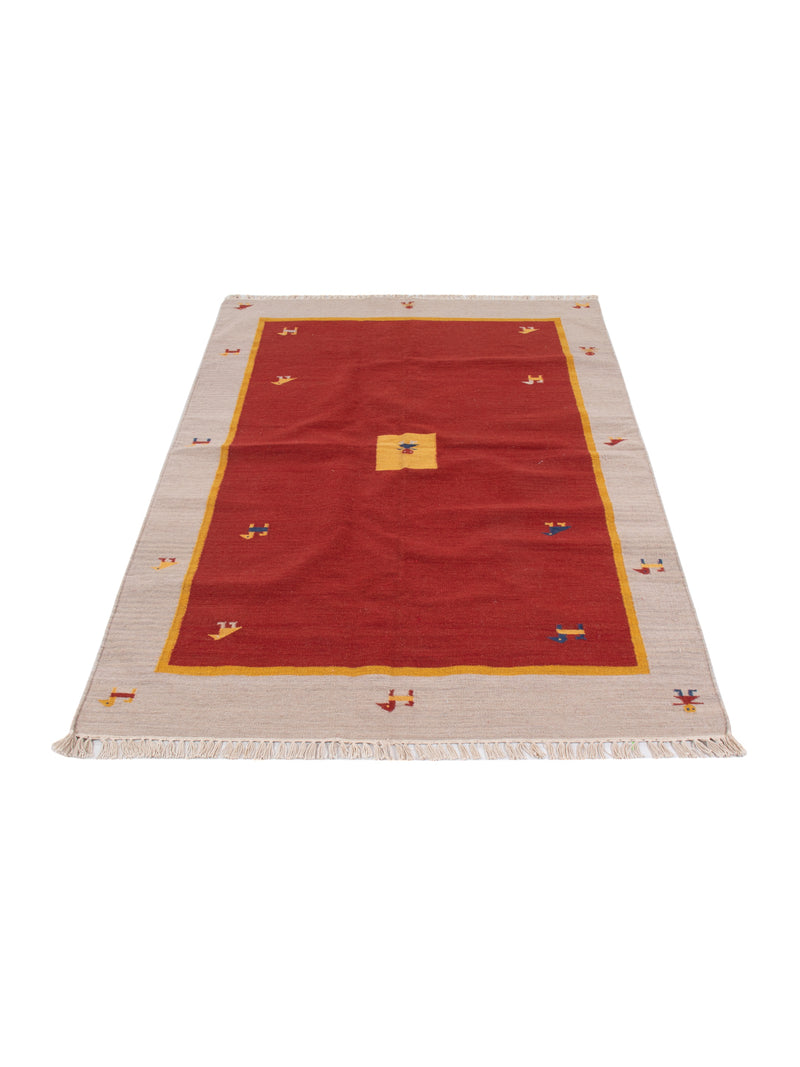 Nowoczesny kilim Dywan - Dywan wełniany