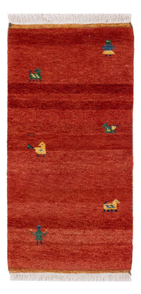 Gabbeh Teppich - Indus - 140 x 70 cm - rost