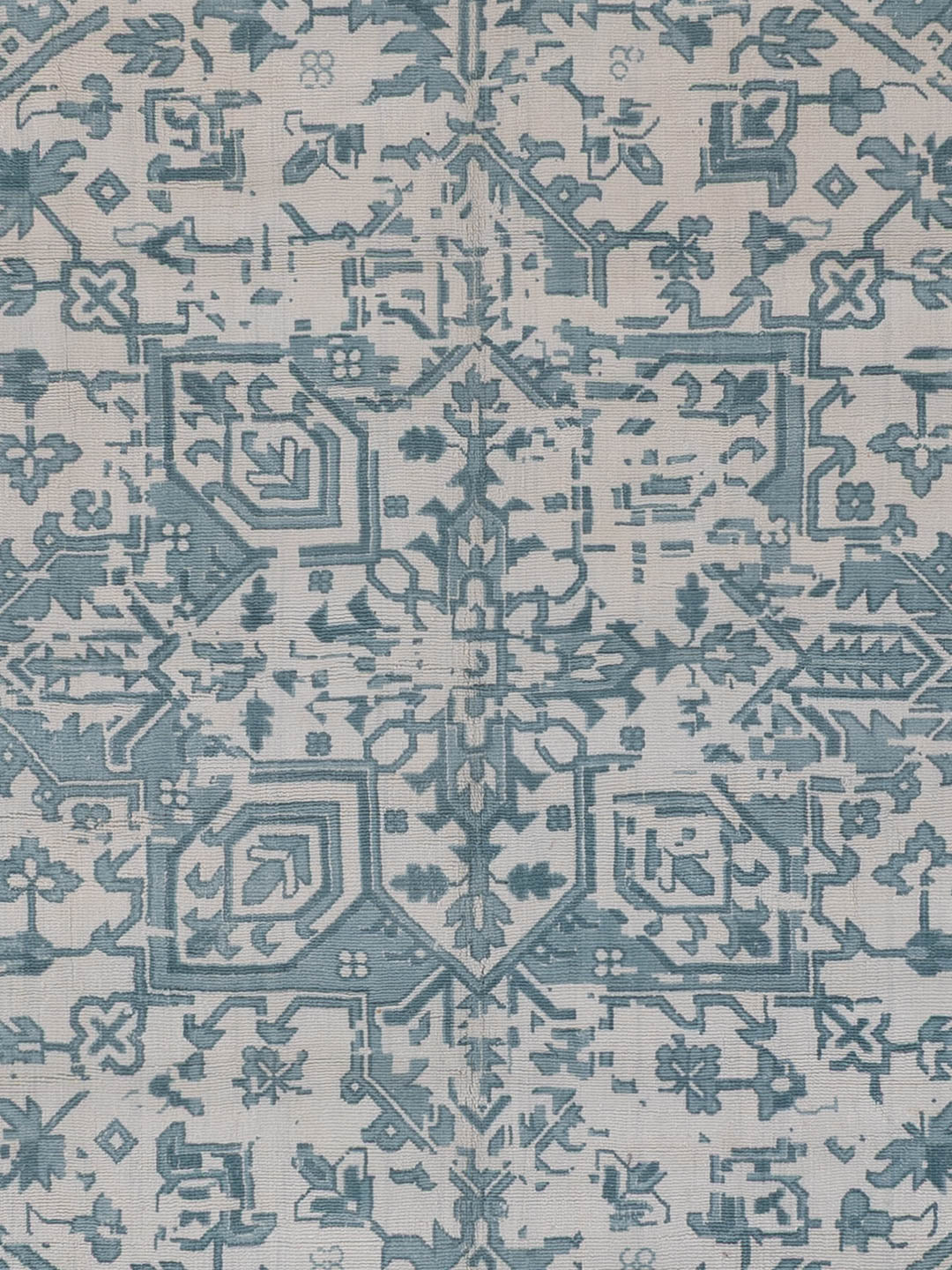 Viskose Teppich - 300 x 230 cm - türkis