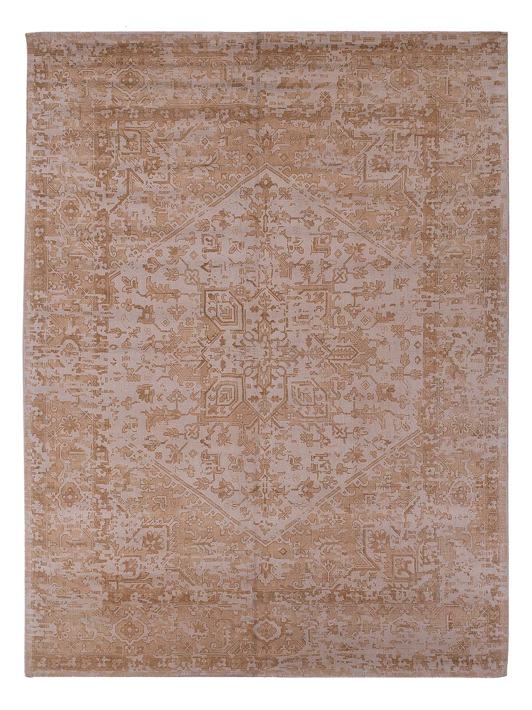 Viskose Teppich - 300 x 250 cm - gold