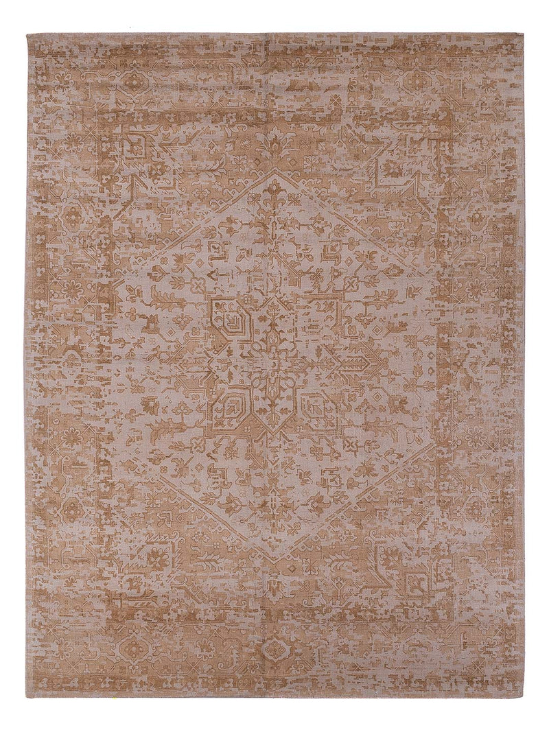 Viskose Teppich - 300 x 250 cm - gold