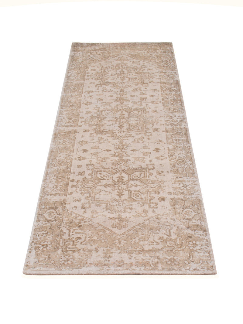 Läufer Viskose - 240 x 80 cm - gold