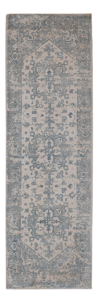 Läufer Viskose - 240 x 80 cm - türkis