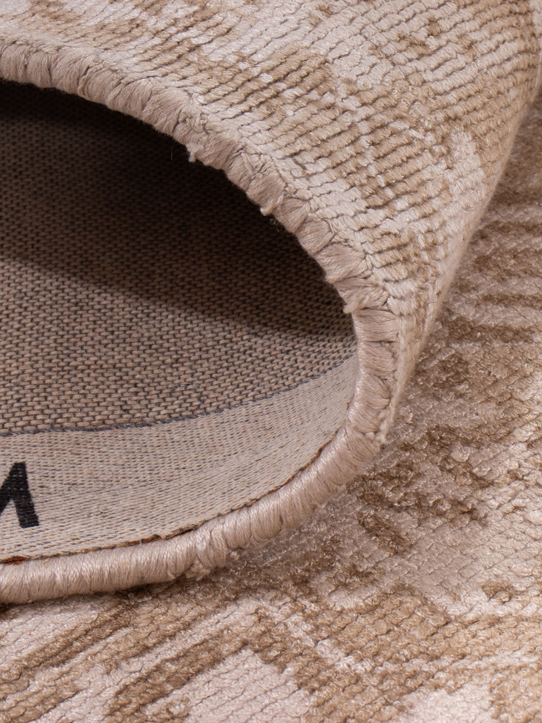 Läufer Viskose - 240 x 80 cm - gold