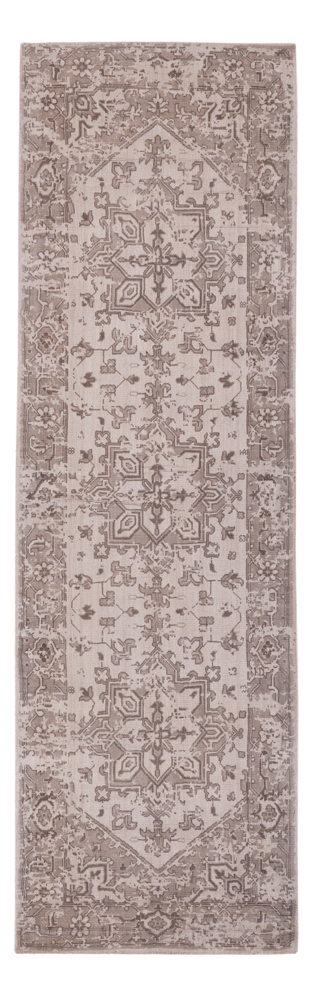 Läufer Viskose - 240 x 80 cm - gold