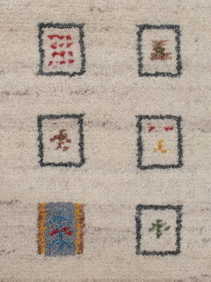 Dywan Gabbeh - Indus - 90 x 60 cm - karmelowy