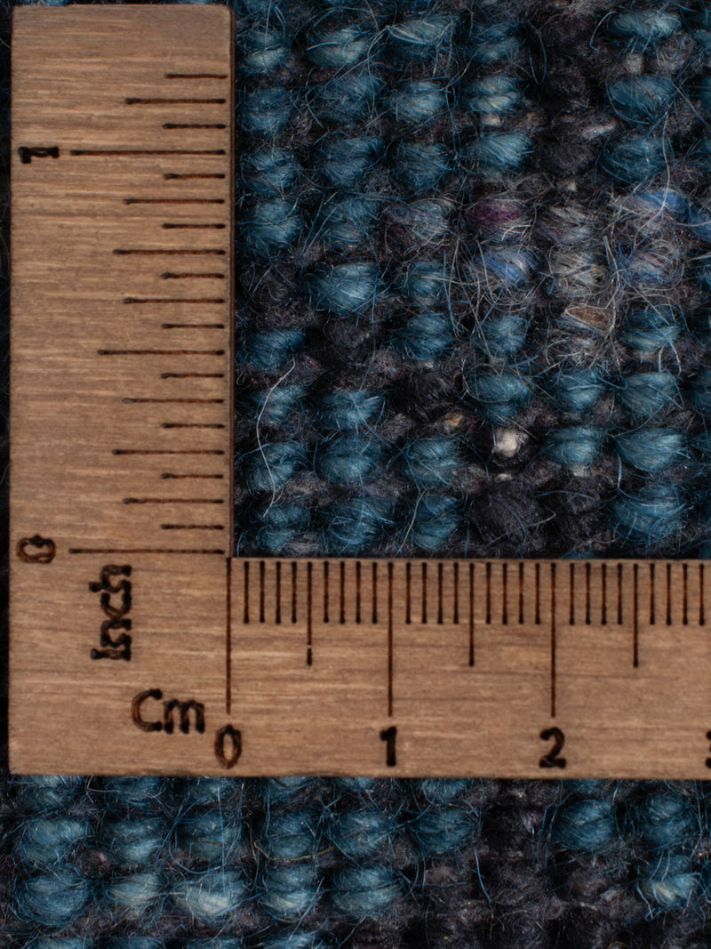 Gabbeh Teppich - Indus - 90 x 60 cm - petrolblau