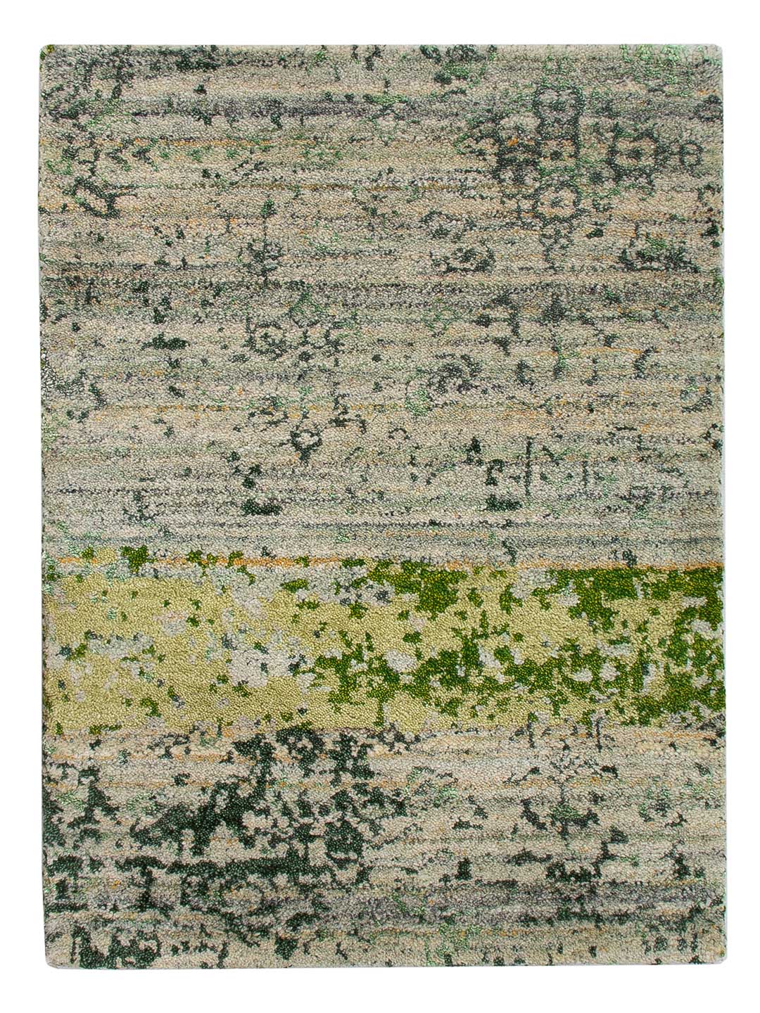 Gabbeh Teppich - Indus - 90 x 60 cm - hellgrün