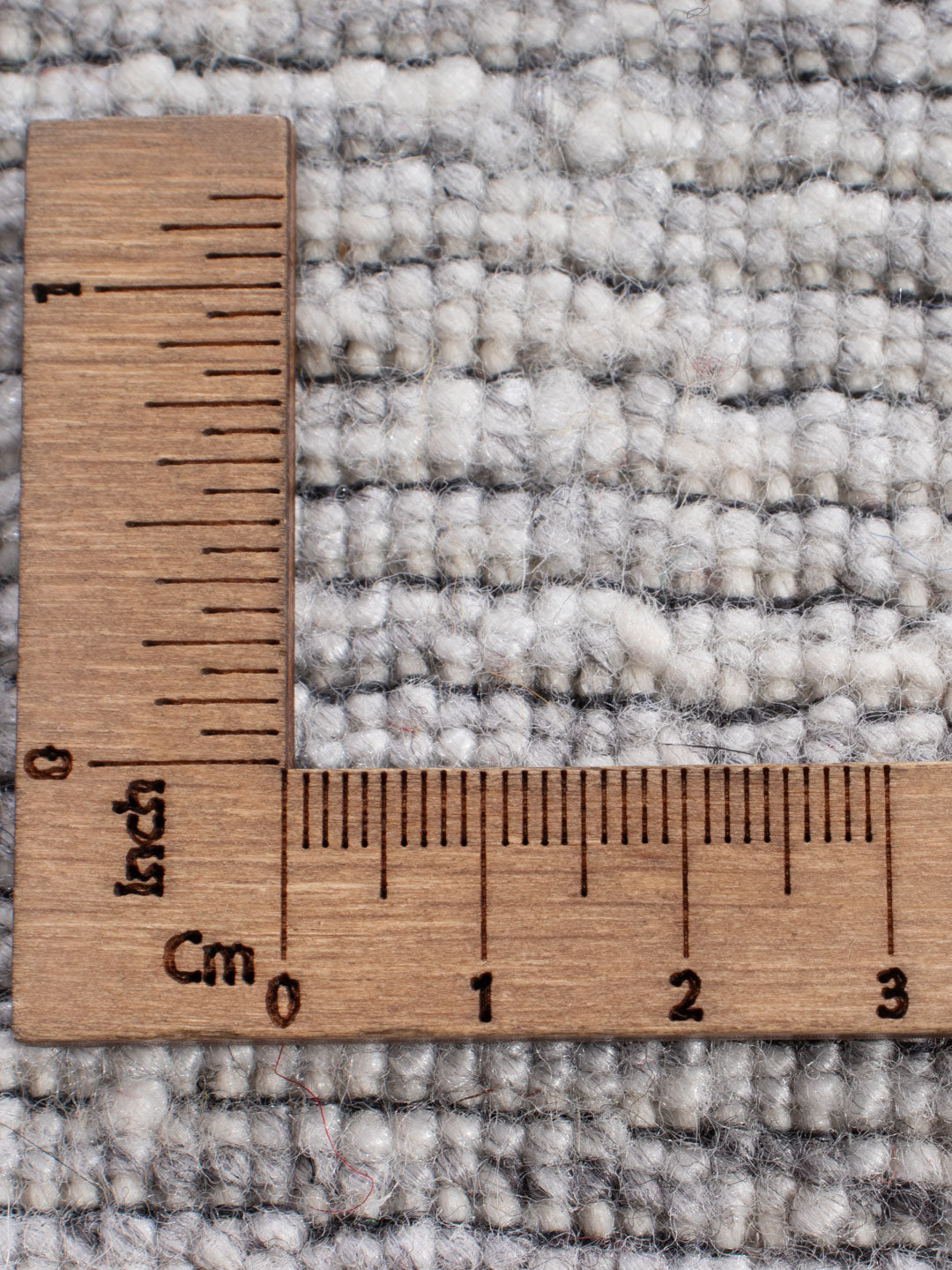 Gabbeh Teppich - Loribaft Softy - 90 x 60 cm - hellgrau