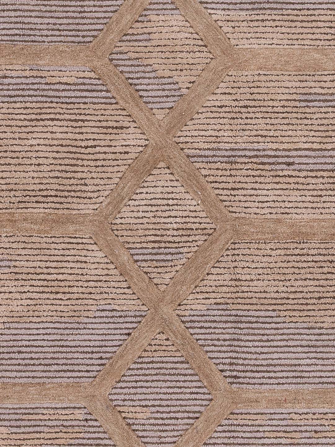 Designerski dywan - 290 x 230 cm - karmelowy