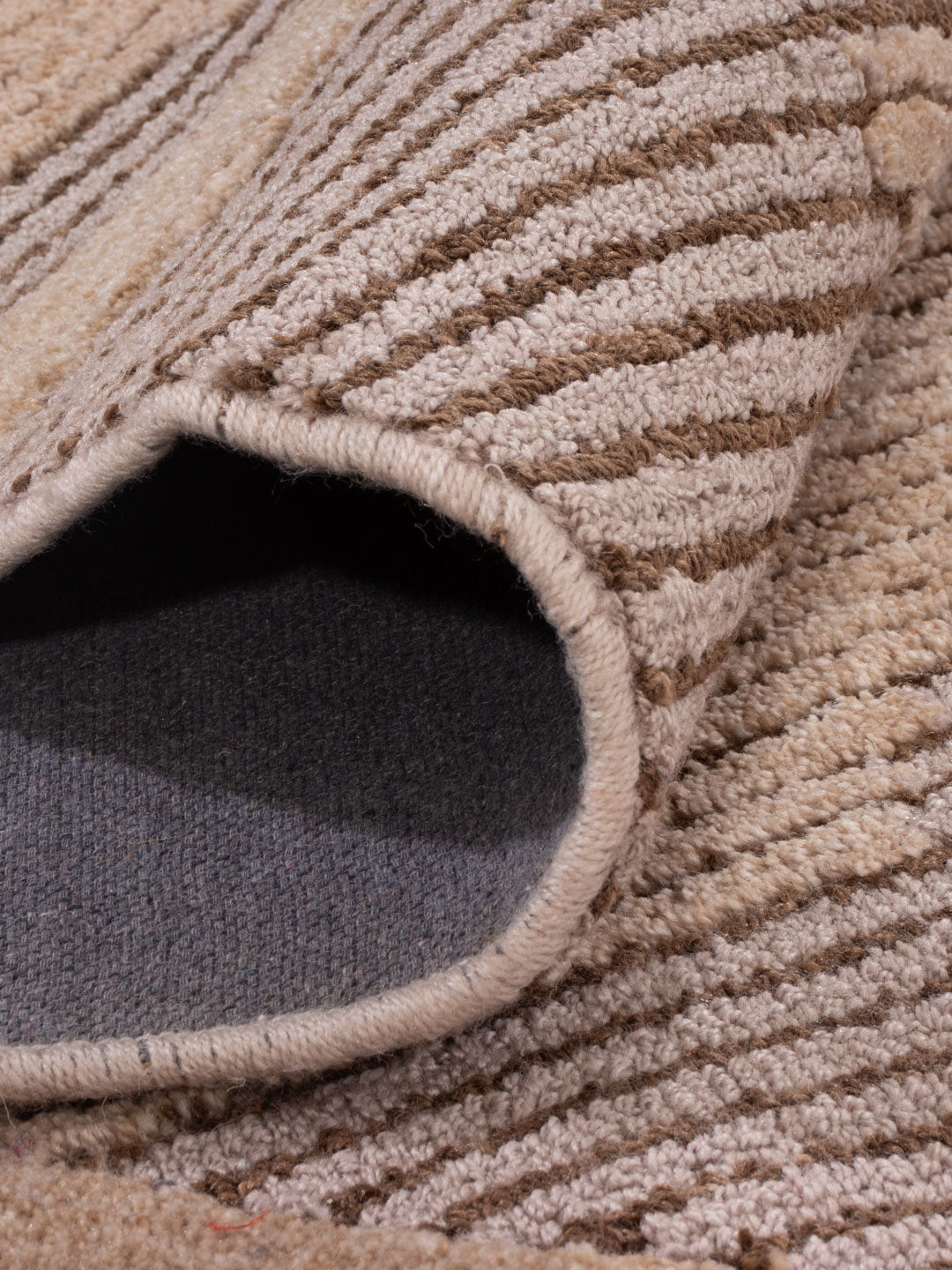 Designerski dywan - 290 x 230 cm - karmelowy