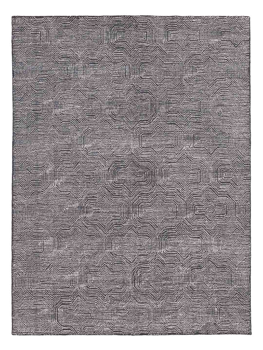 Designer Teppich - 290 x 230 cm - grau