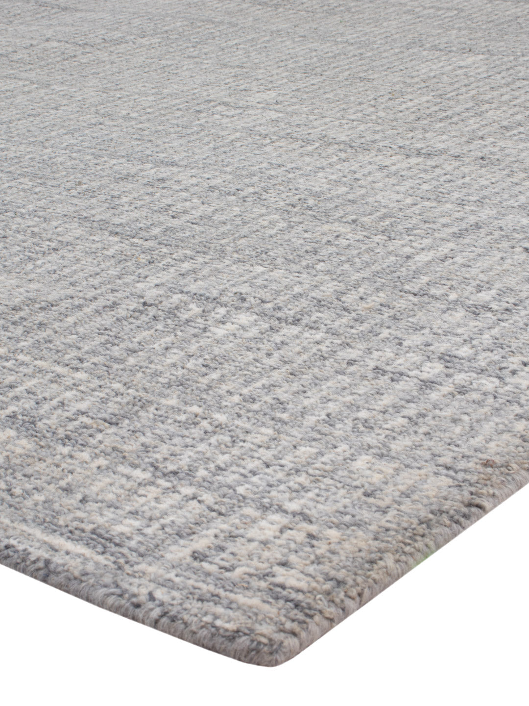 Wollteppich - 295 x 236 cm - hellgrau