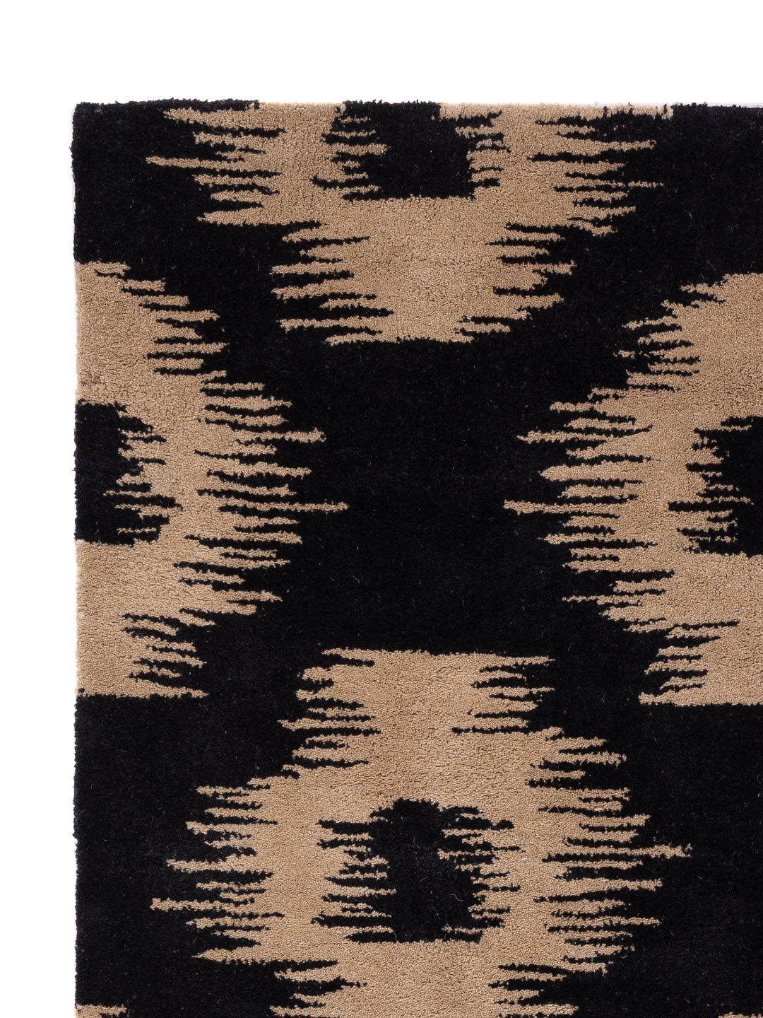 Dywan wełniany - 200 x 150 cm - karmelowy