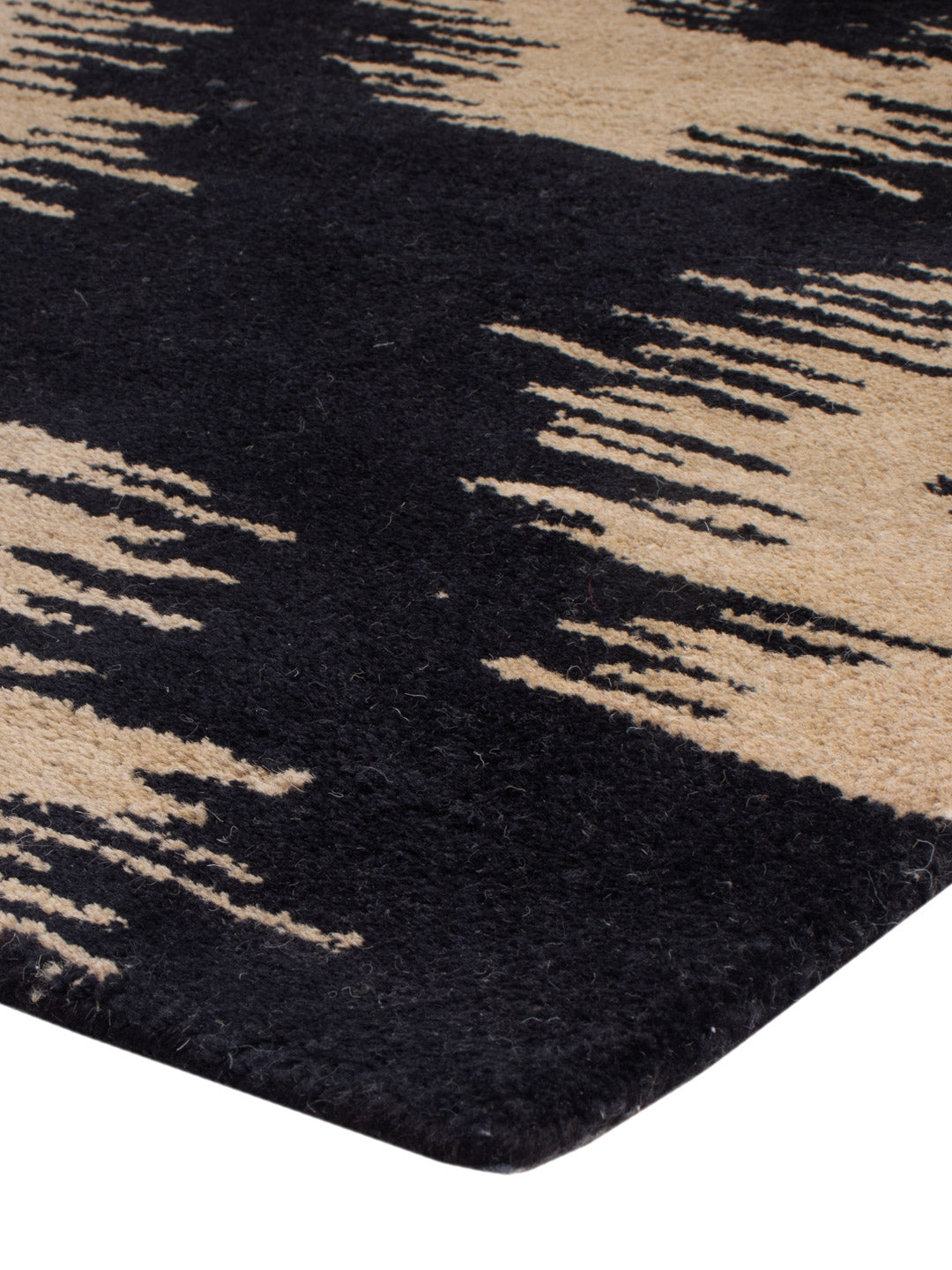 Dywan wełniany - 200 x 150 cm - karmelowy