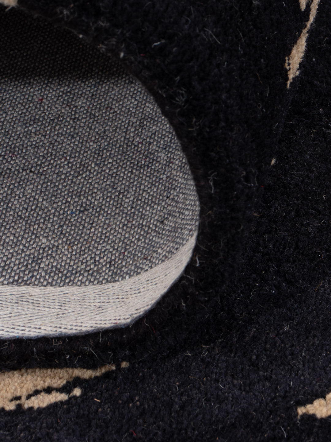 Dywan wełniany - 200 x 150 cm - karmelowy