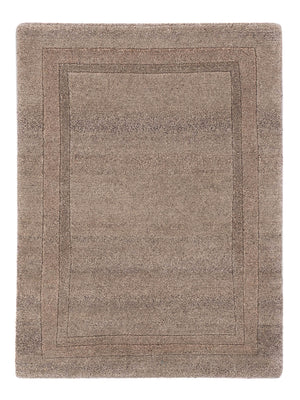 Nepal Teppich - 90 x 60 cm - dunkelbeige