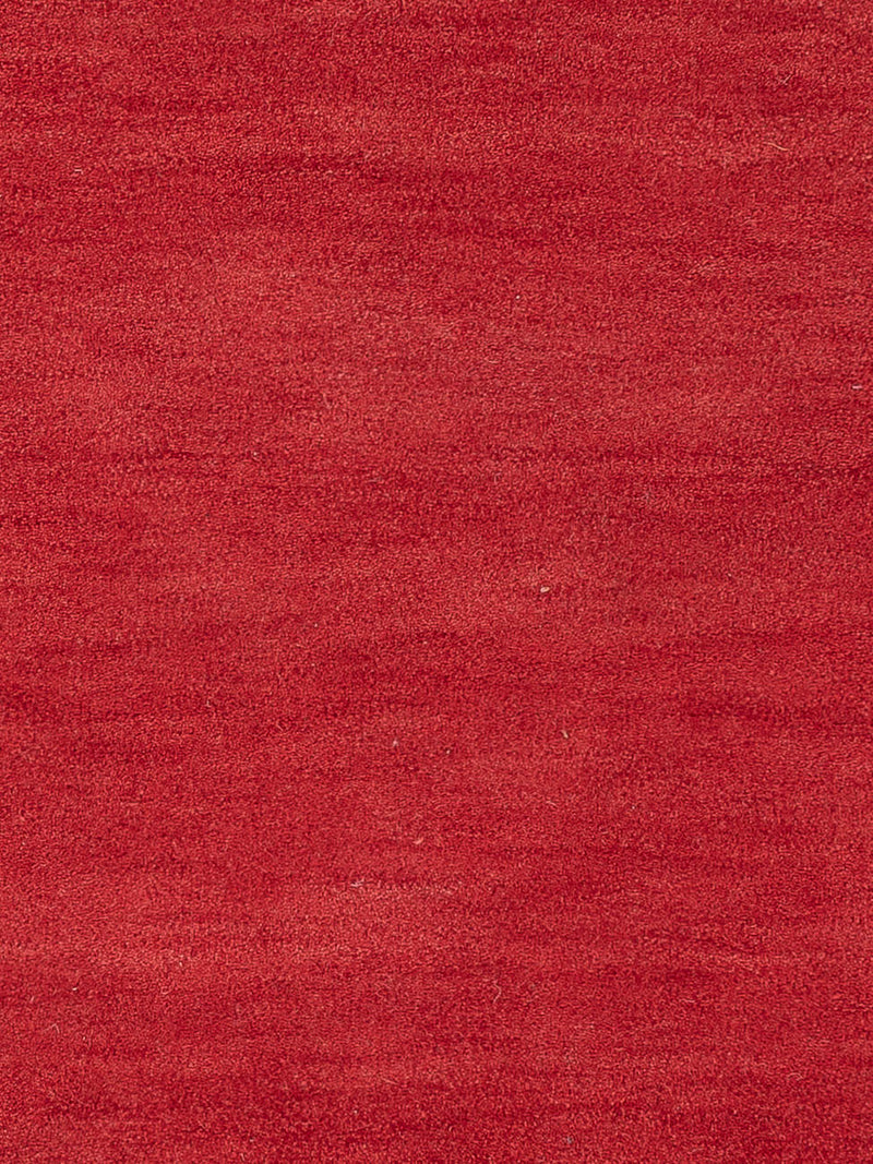 Wollteppich - 160 x 90 cm - rot
