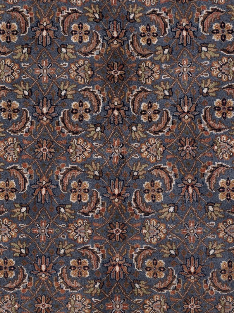 Dywan orientalny - Keshan - Indus kwadratowy  - 200 x 200 cm - karmelowy