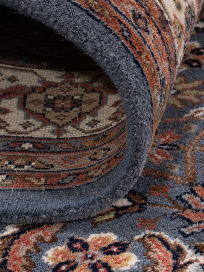 Dywan orientalny - Keshan - Indus kwadratowy  - 200 x 200 cm - karmelowy