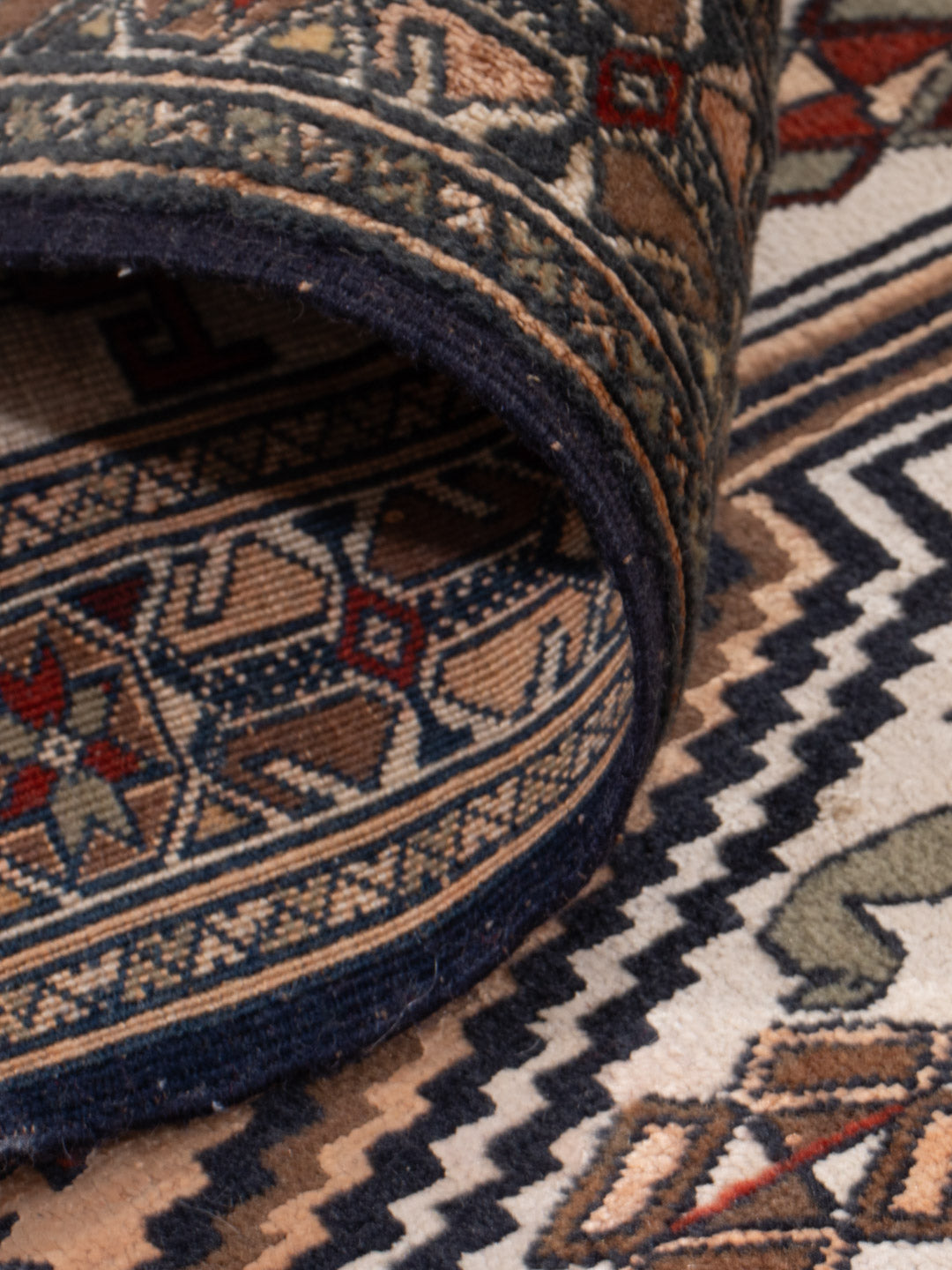 Kelim Teppich - Oriental - 304 x 90 cm - beige