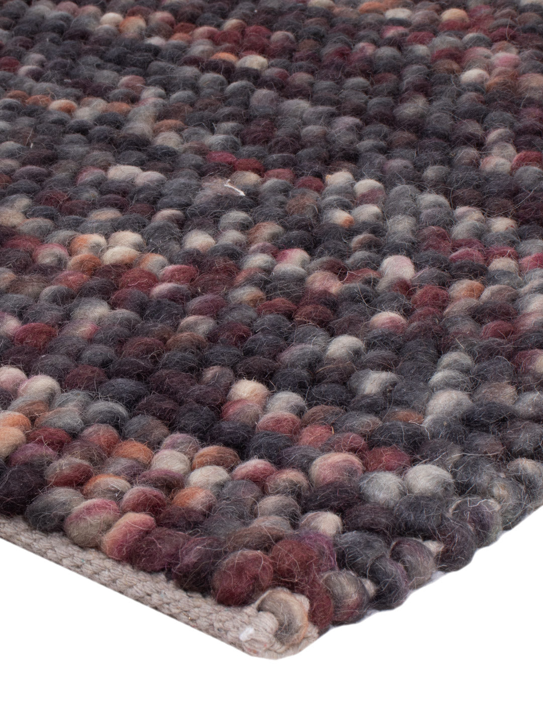 Dywan wełniany - 230 x 160 cm - karmelowy