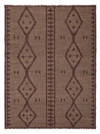 Moderner Teppich - 280 x 190 cm - hellbraun